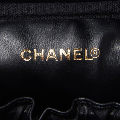 Chanel Caviar Cosmetic Vanity Bag Black 8 of 9