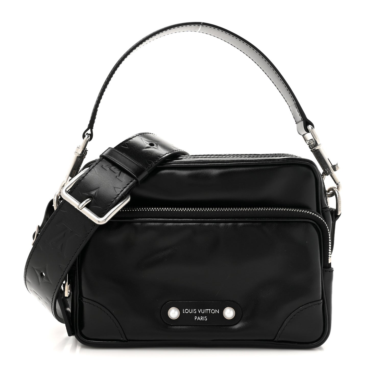 Calfskin Nil City Bag Black