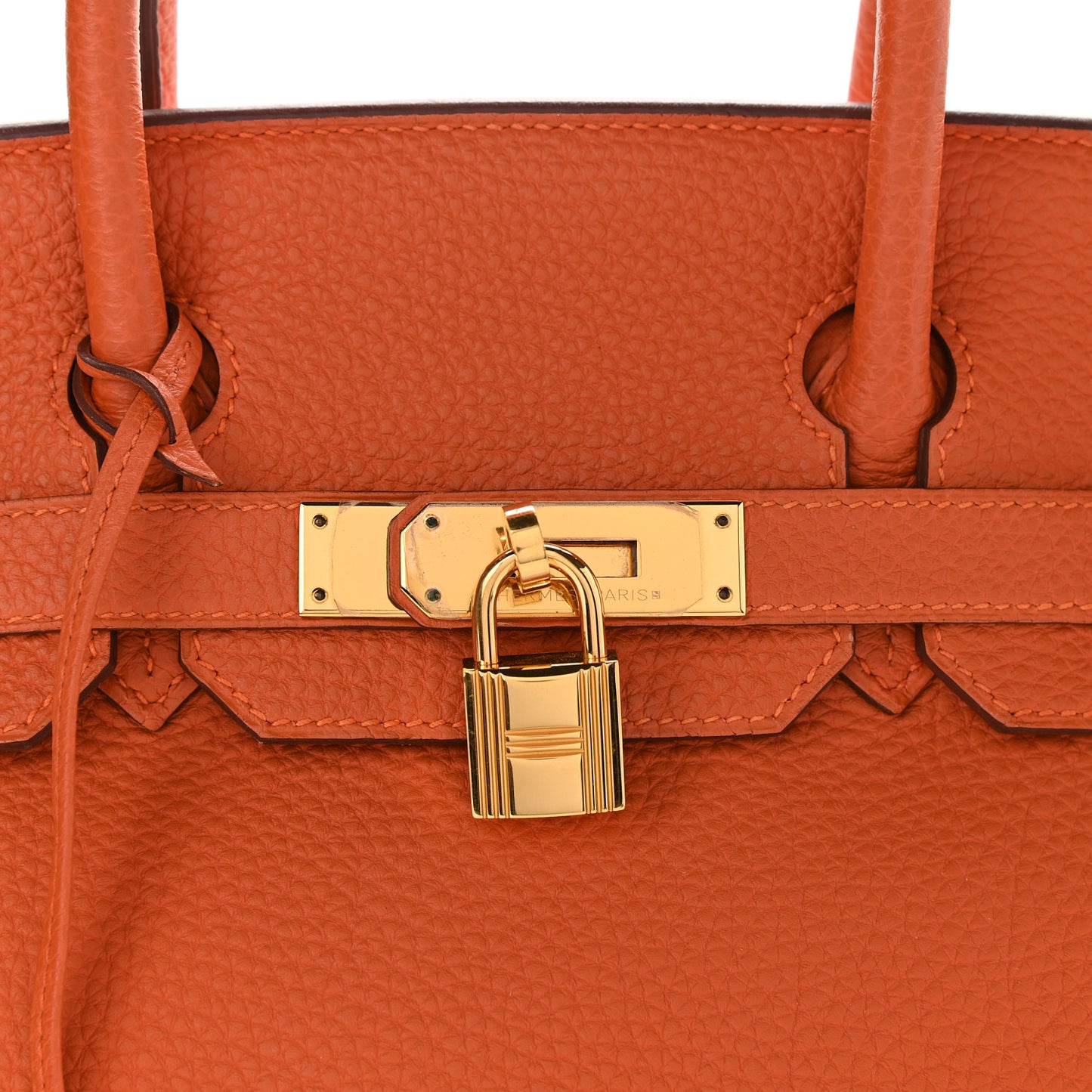 Togo Birkin 30 Orange