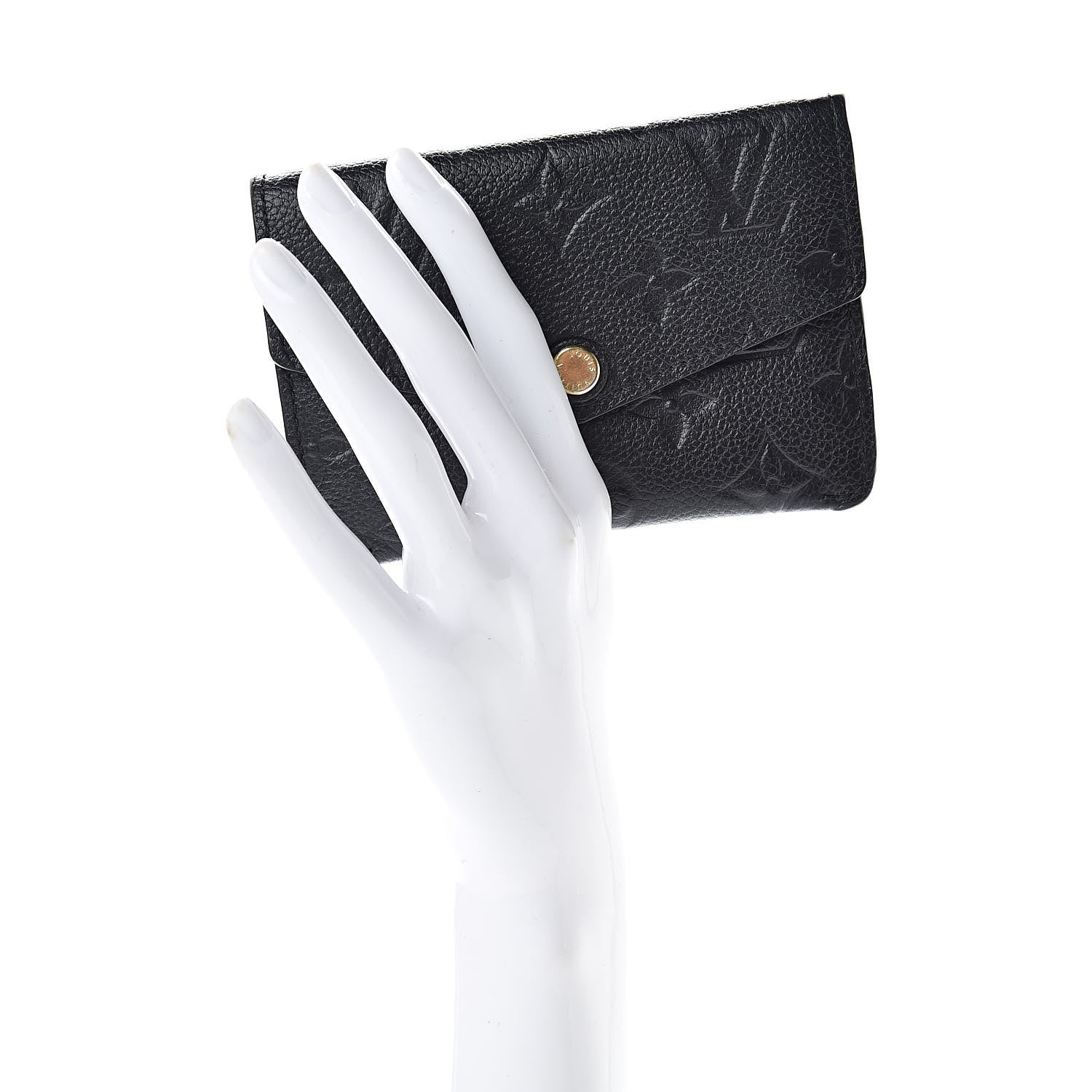 Louis Vuitton Empreinte Key Pouch Black 2 of 7