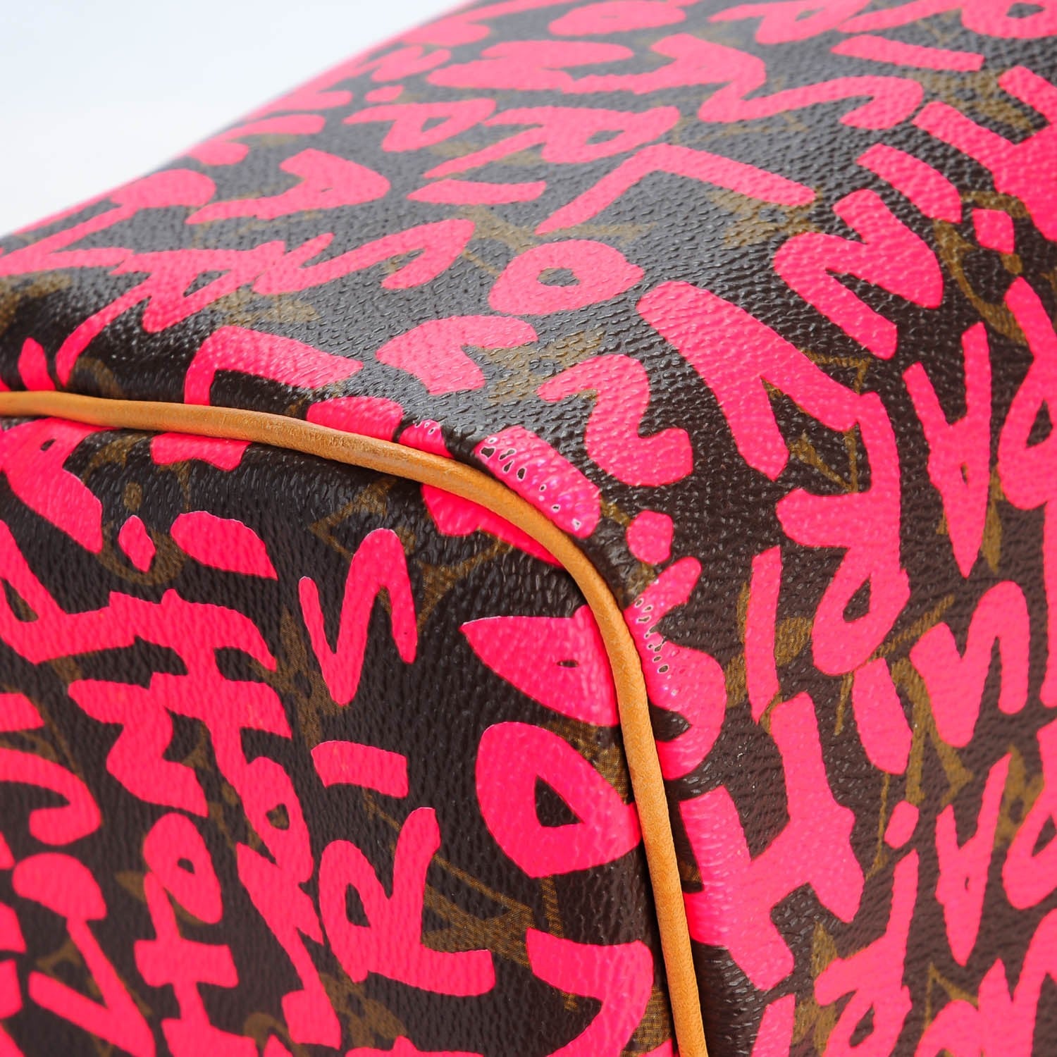 Louis Vuitton Monogram Graffiti Speedy 30 Fuchsia 8 of 8