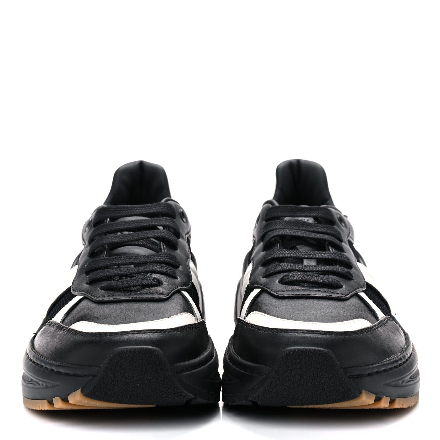 Bottega Veneta Calfskin Technical Mesh Speedster Sneakers 41 Black 2 of 9