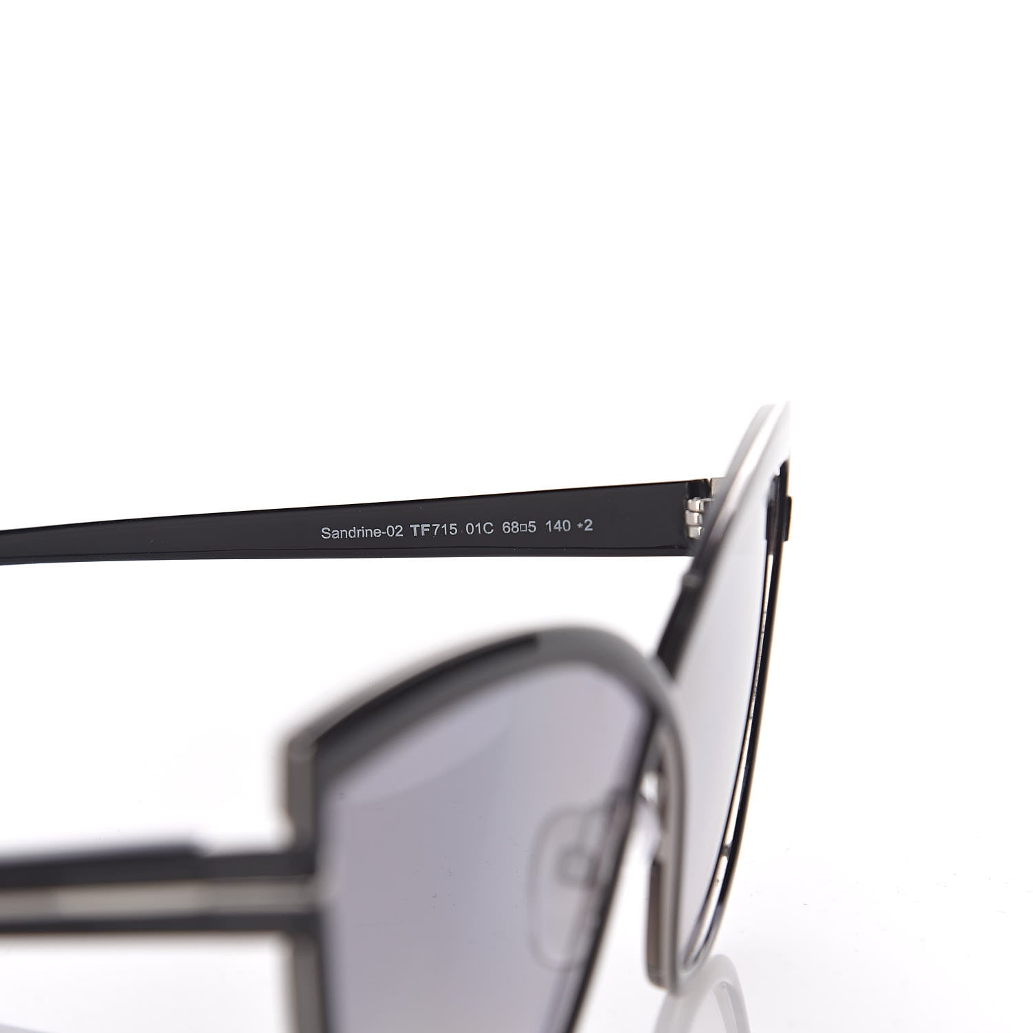 Tom Ford Sandrine Sunglasses TF715 Black 5 of 6