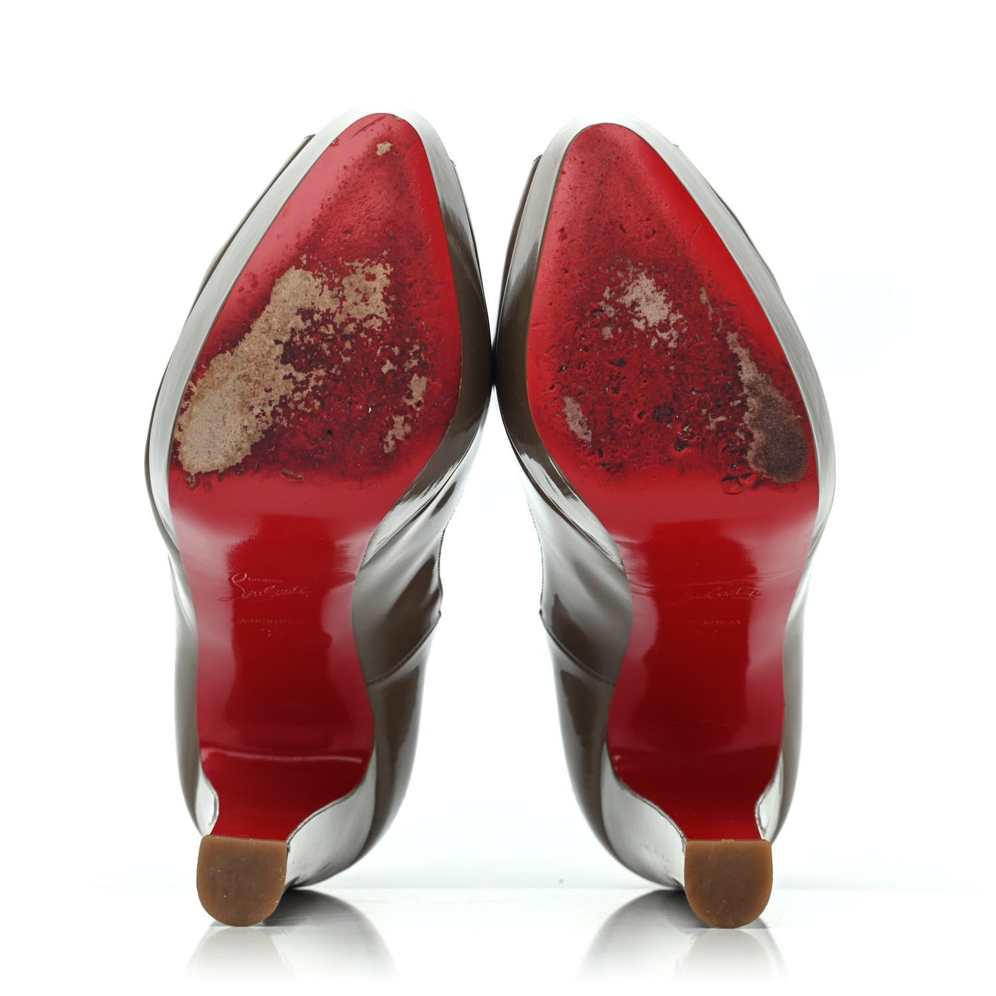 Patent Bambou 140 Pumps 39 Oyster
