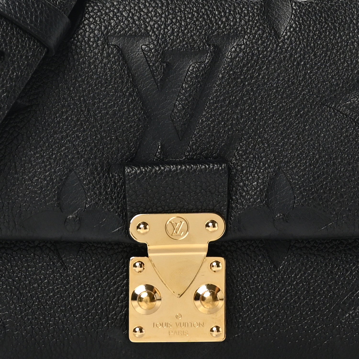 Louis Vuitton Empreinte Monogram Giant Madeleine BB Black 7 of 9
