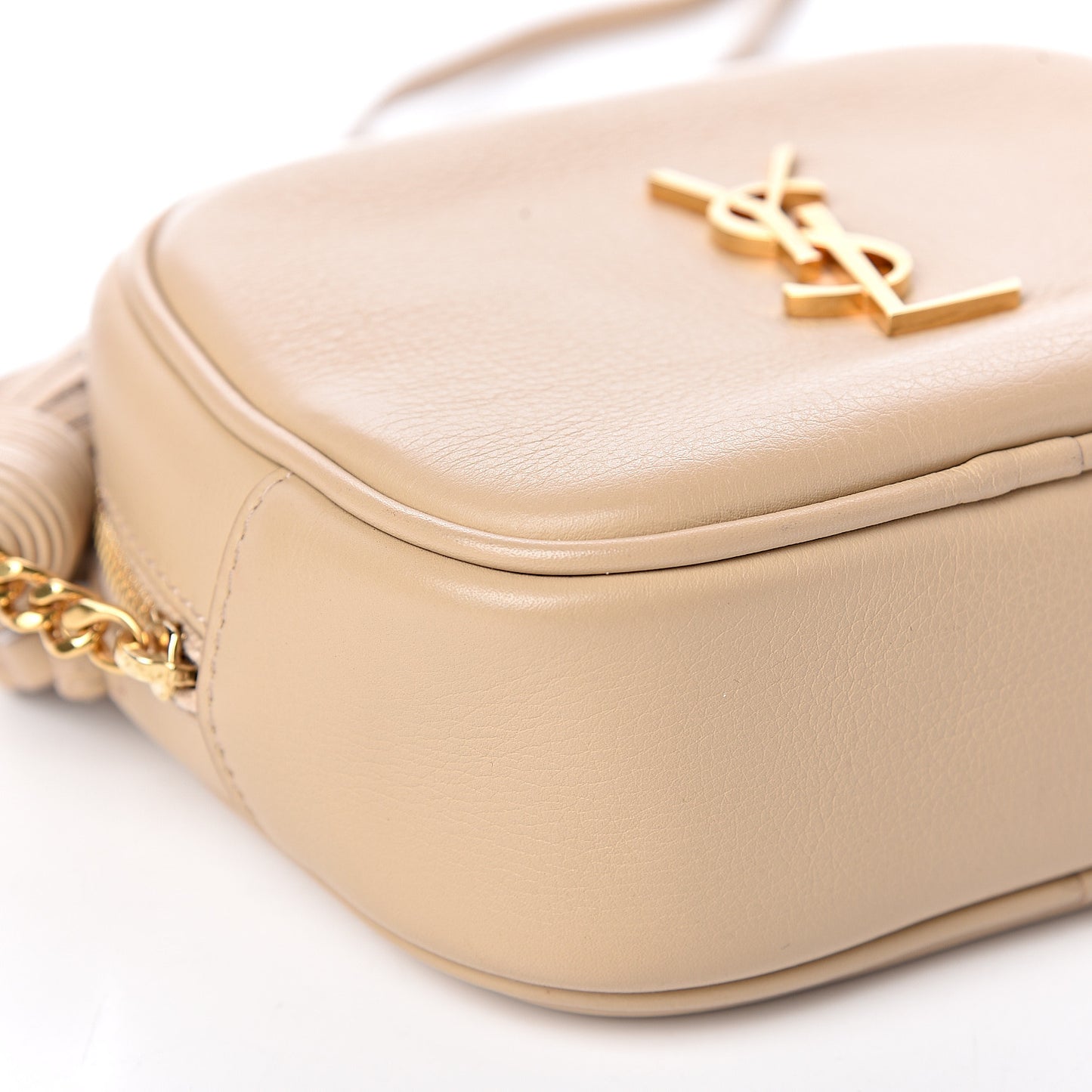 Nappa Monogram Blogger Bag Nude Powder