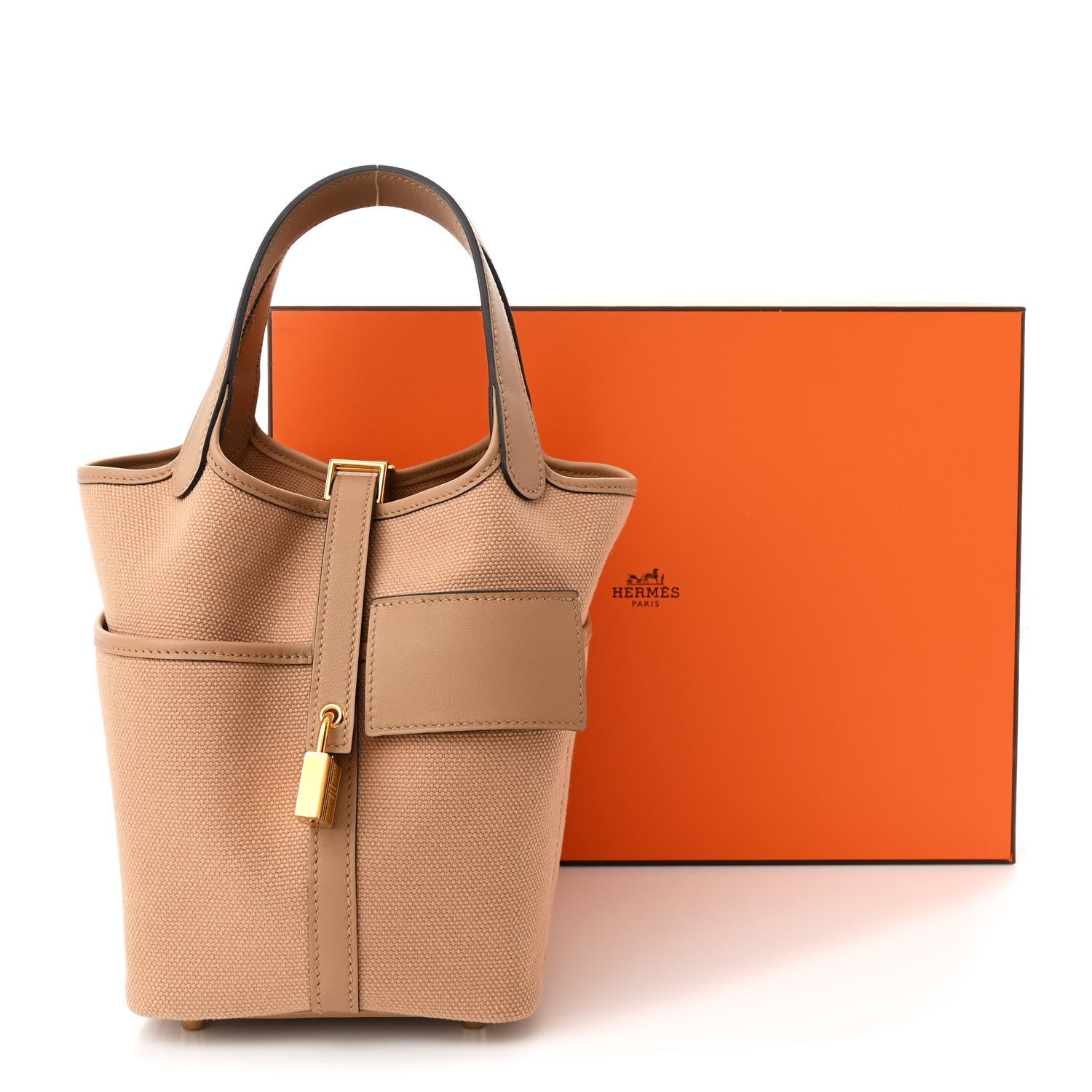 Hermes Toile Goeland Swift Cargo Picotin Lock 18 Chai 11 of 11