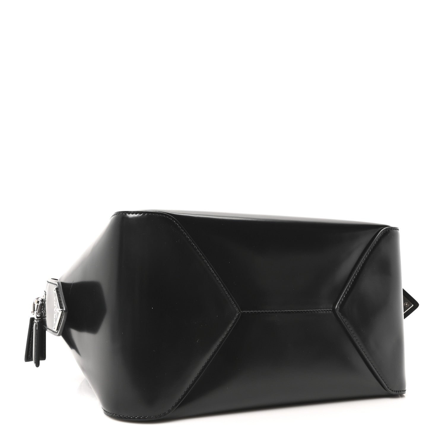 Prada Spazzolato Small Supernova Handbag Black 4 of 10