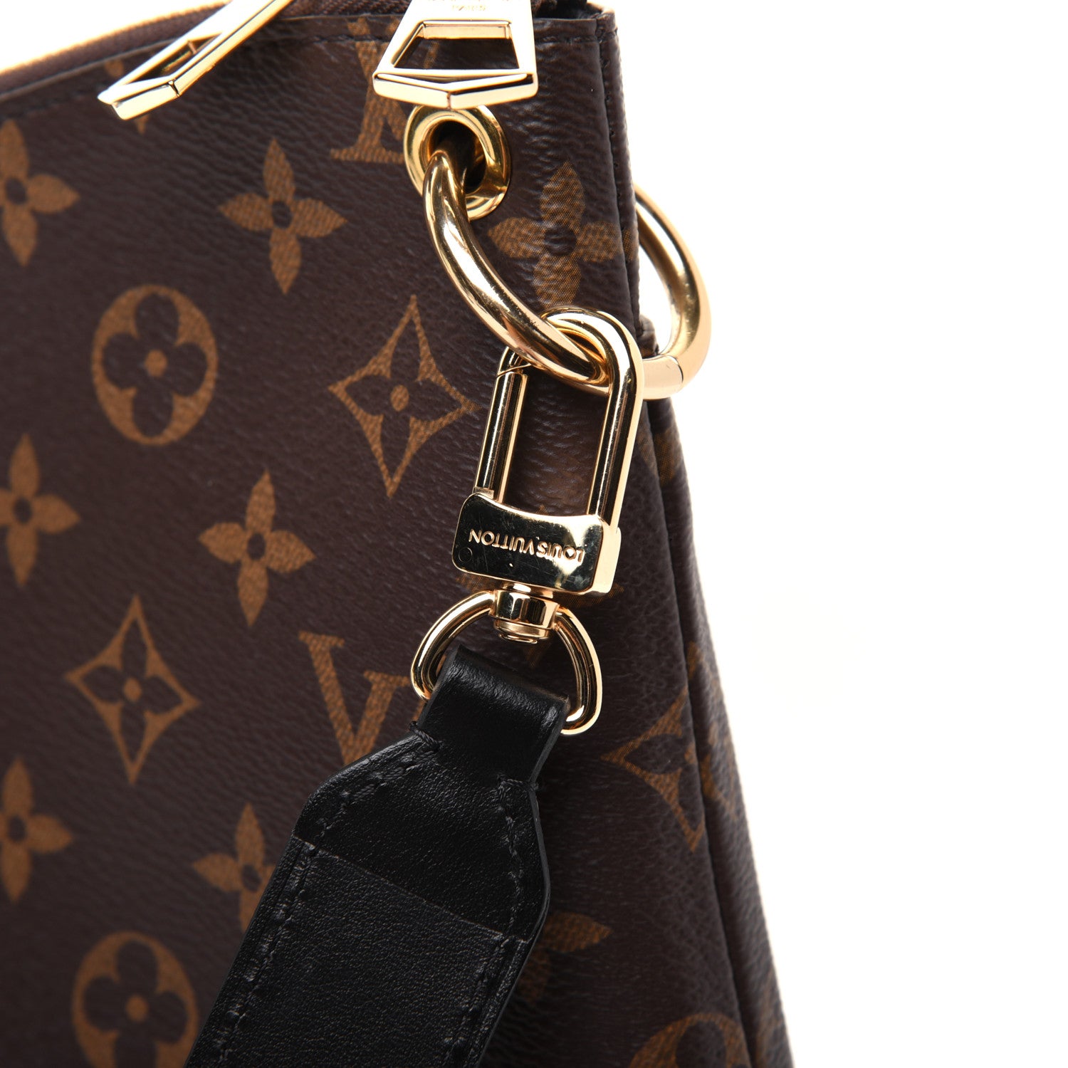 Louis Vuitton Monogram Odeon MM Black 14 of 16