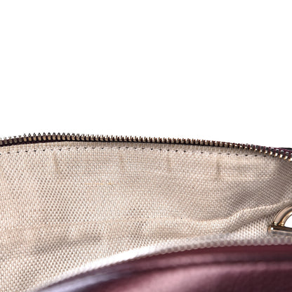 Gucci Metallic Cellarius Calfskin Medium Soho Bowler Classic Burgundy 14 of 15