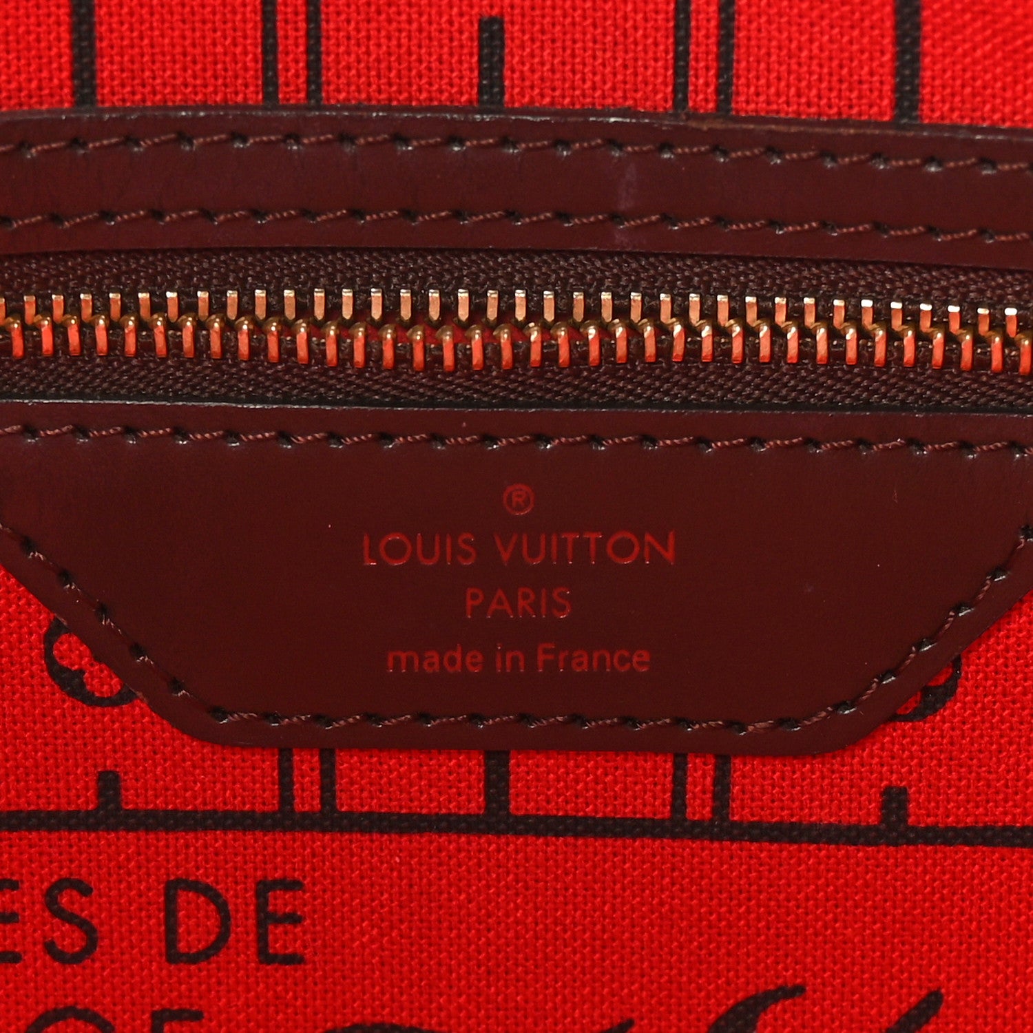Louis Vuitton Damier Ebene Neverfull PM 6 of 9