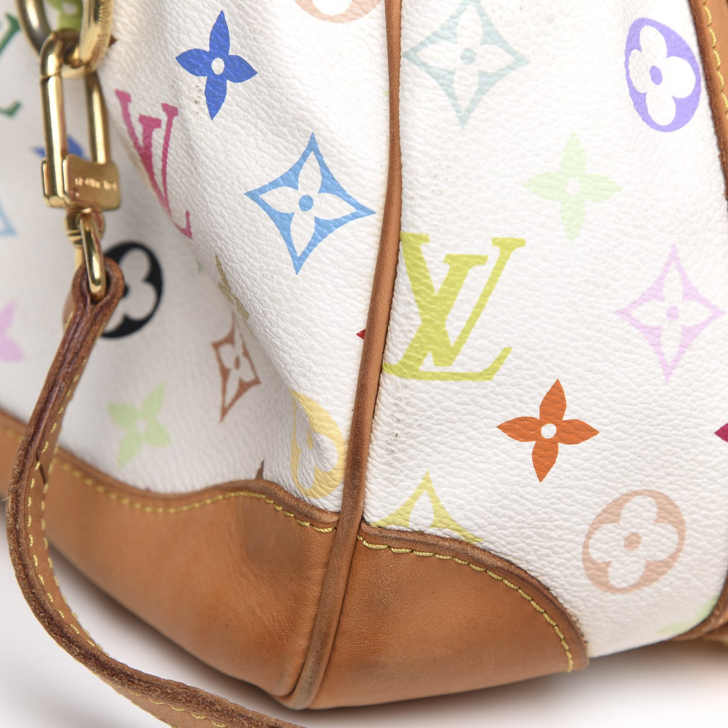 Monogram Multicolor Courtney MM White