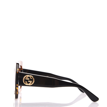 Gucci Square Frame GG0178S Sunglasses Havana 2 of 8