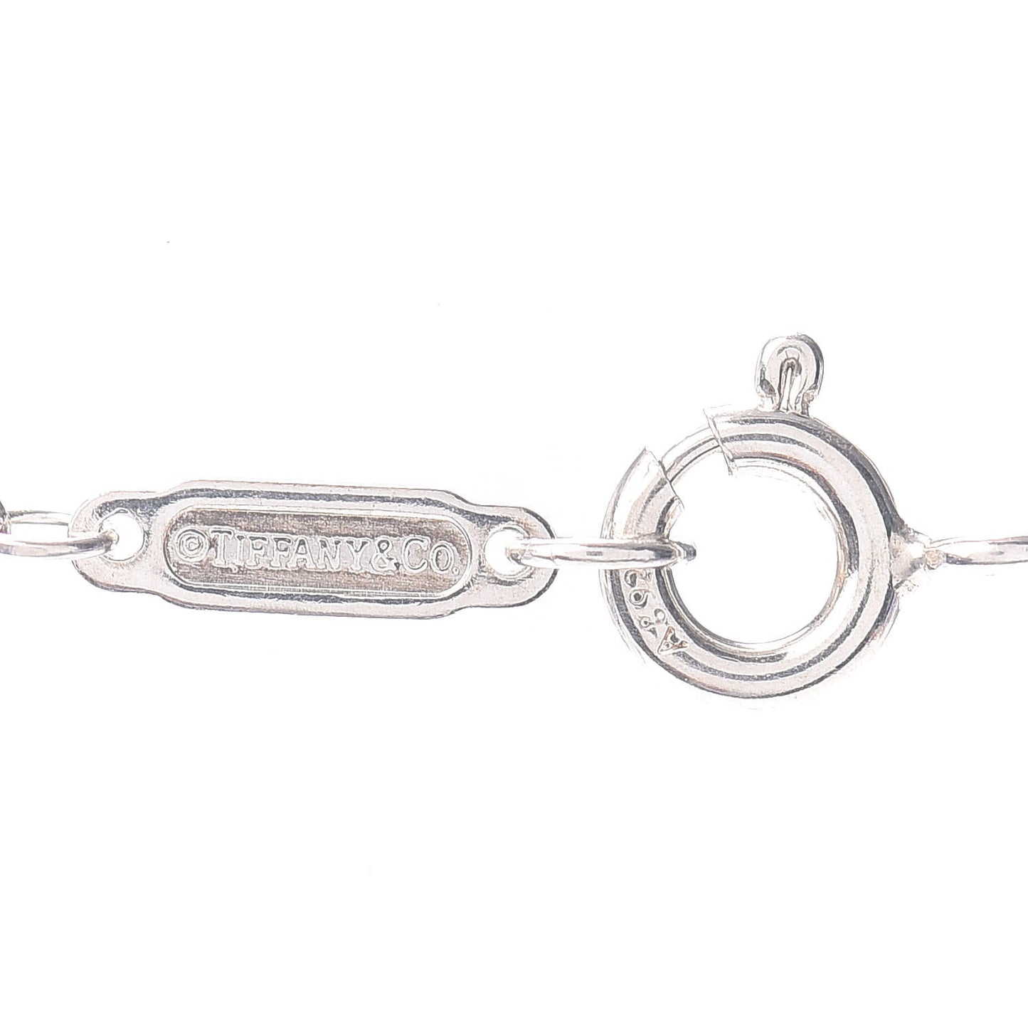 Sterling Silver Concave Cross Pendant Necklace