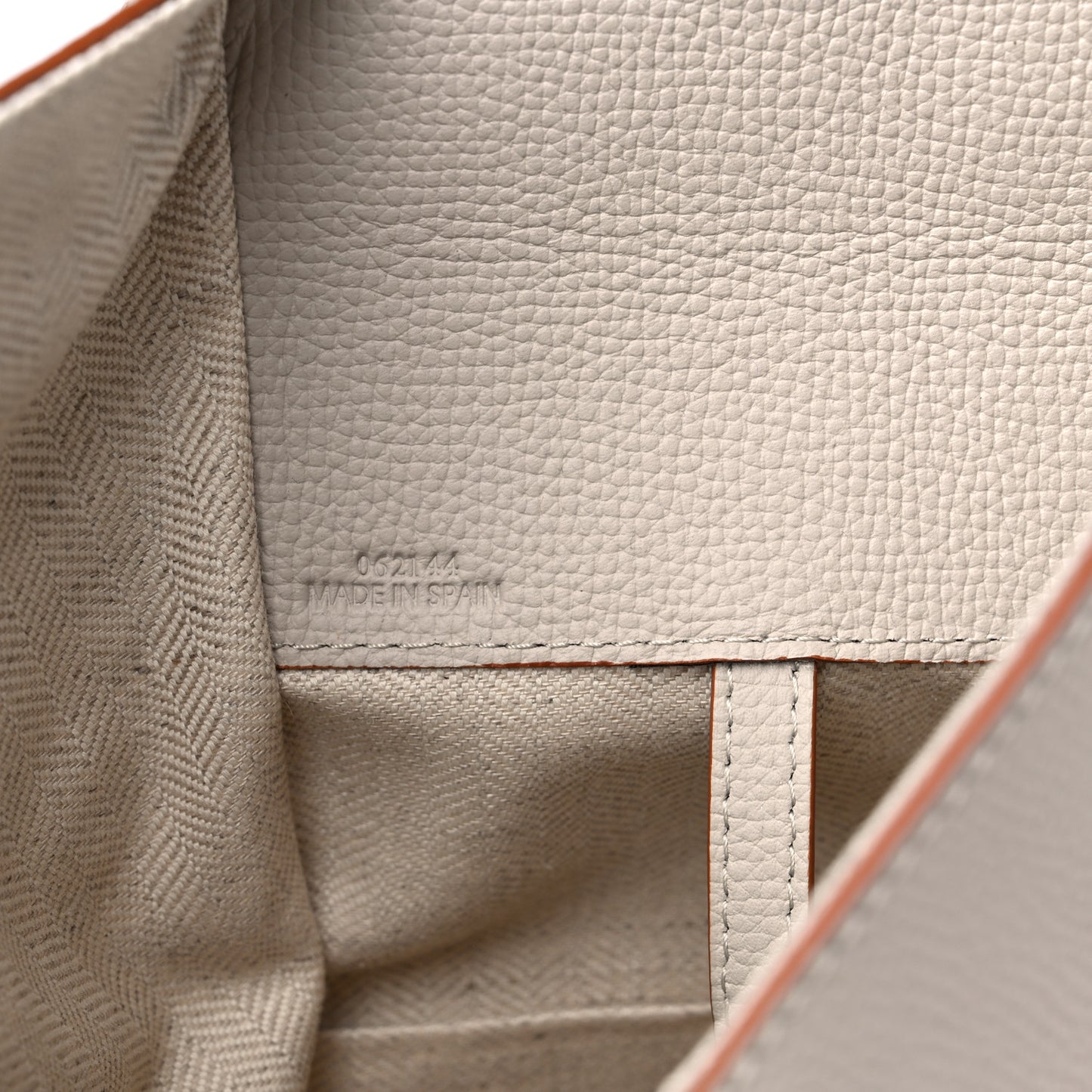 Grained Calfskin Small Hammock Shoulder Bag Light Ghost