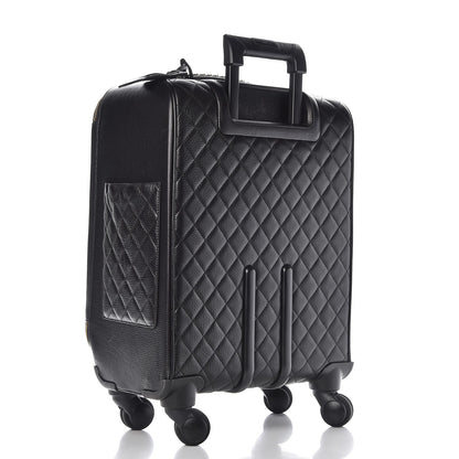 Chanel Calfskin Quilted Coco Case Trolley Black 3 of 15