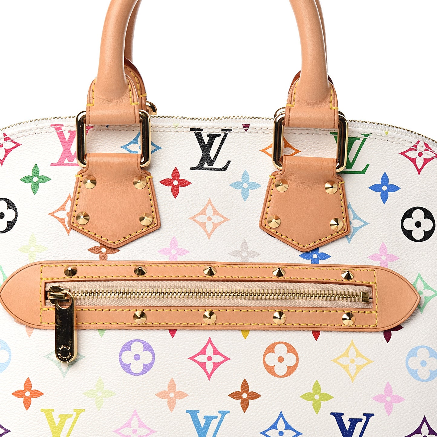 Monogram Multicolor Alma White