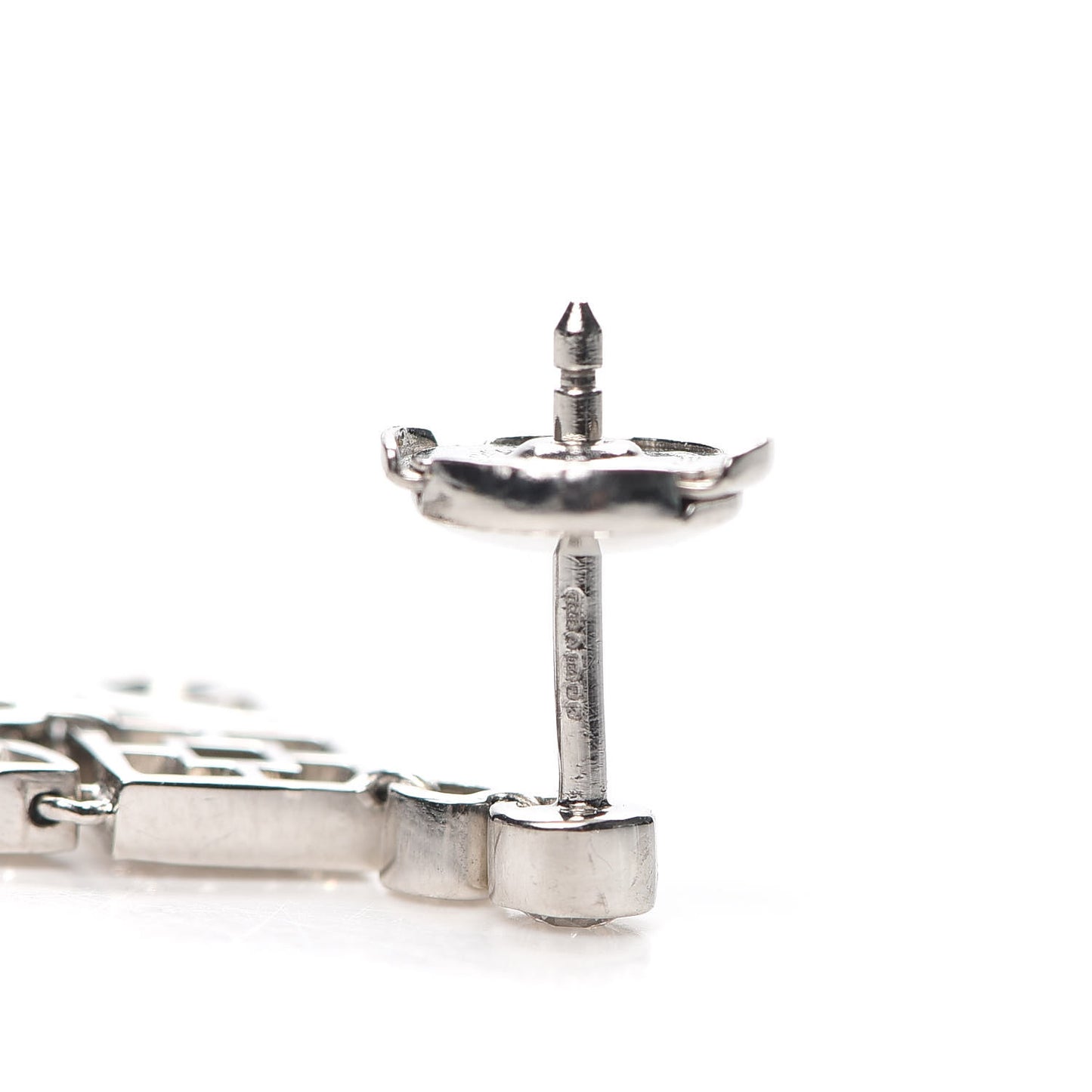 Platinum Diamond Legacy Jazz Pagoda Drop Earrings