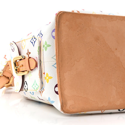Louis Vuitton Monogram Multicolor Petit Noe White 8 of 9