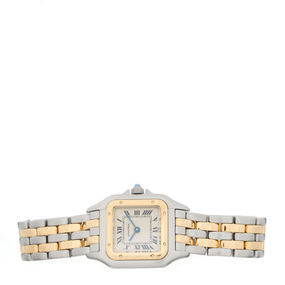 Cartier Stainless Steel 18K Yellow Gold 22mm Panthere Quartz Watch 2 of 4
