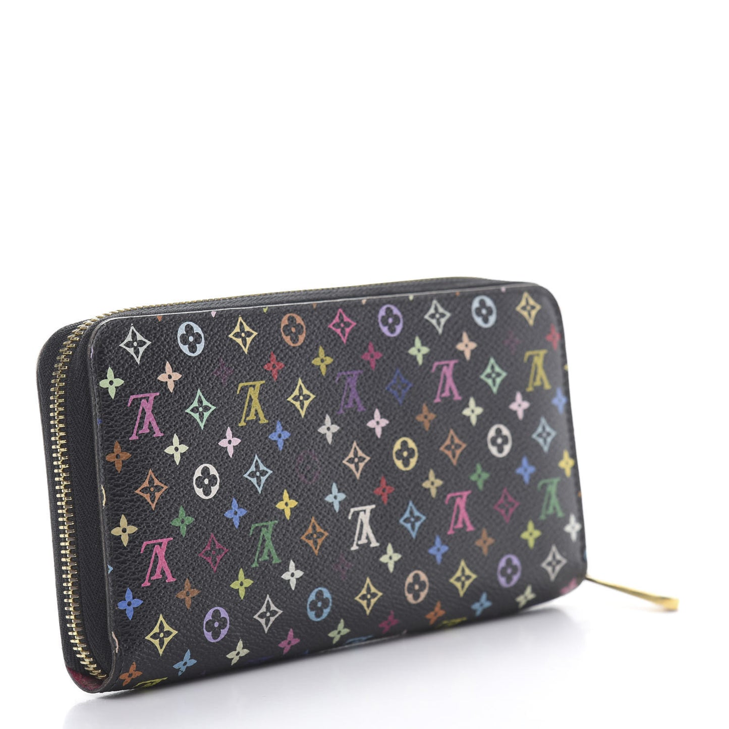 Monogram Multicolor Zippy Wallet Black Grenade