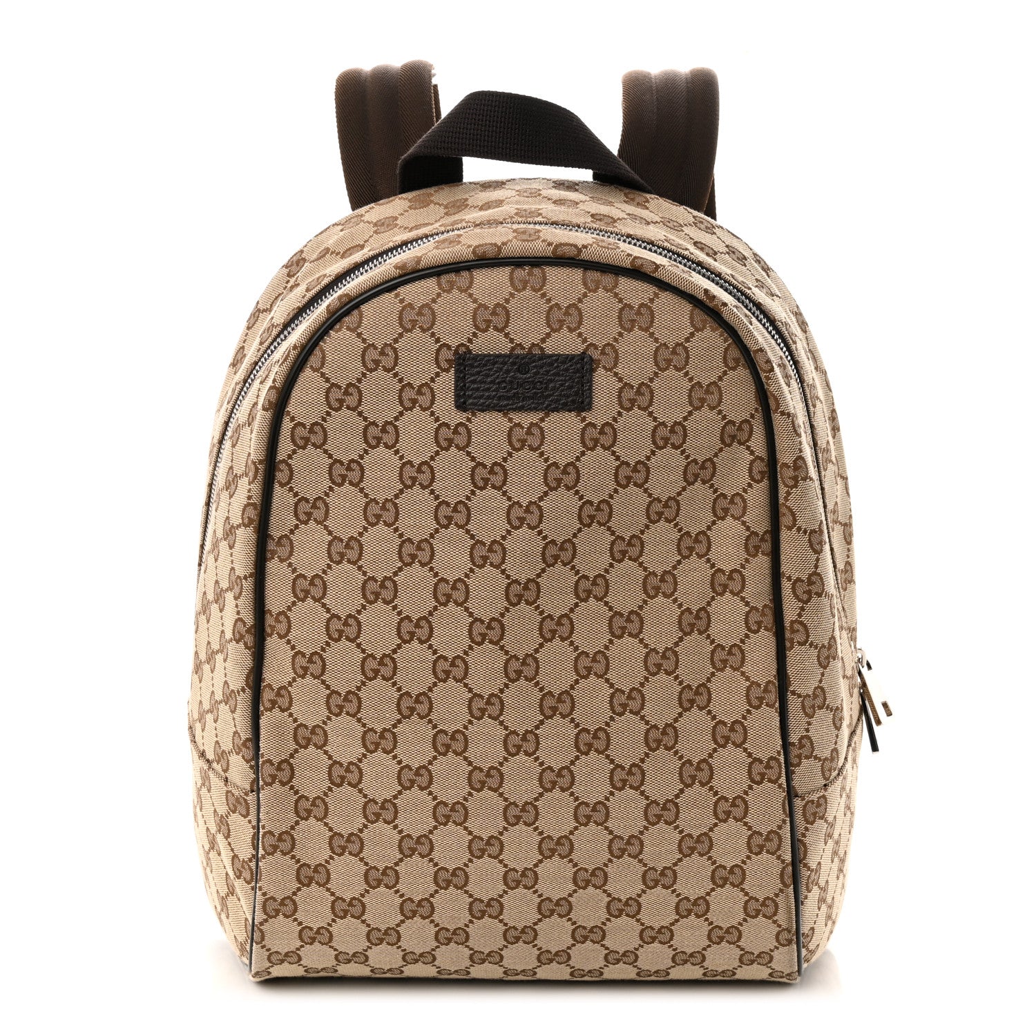 Gucci Monogram Travel Backpack Dark Brown 1 of 10