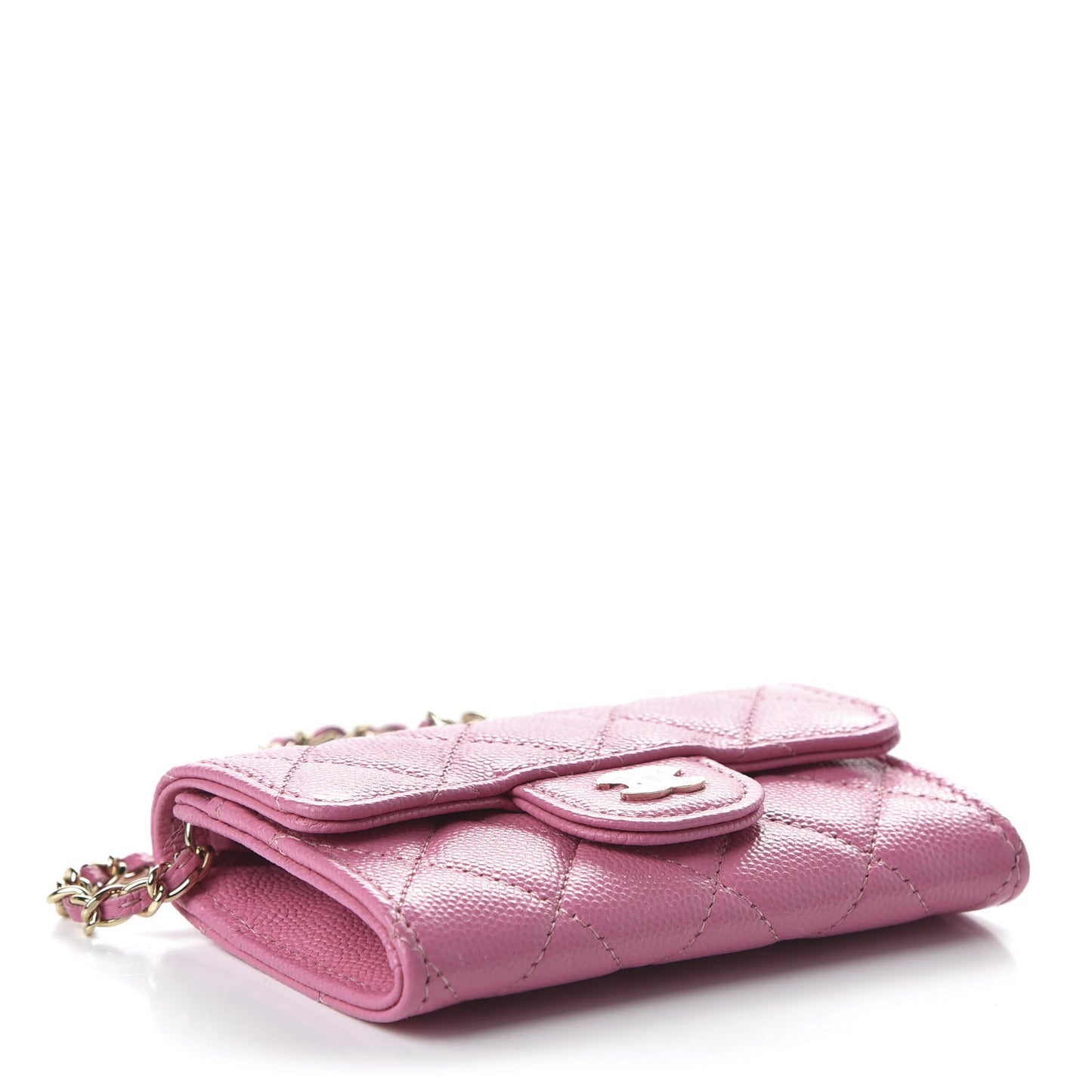 Caviar Quilted Belt Bag Pink
