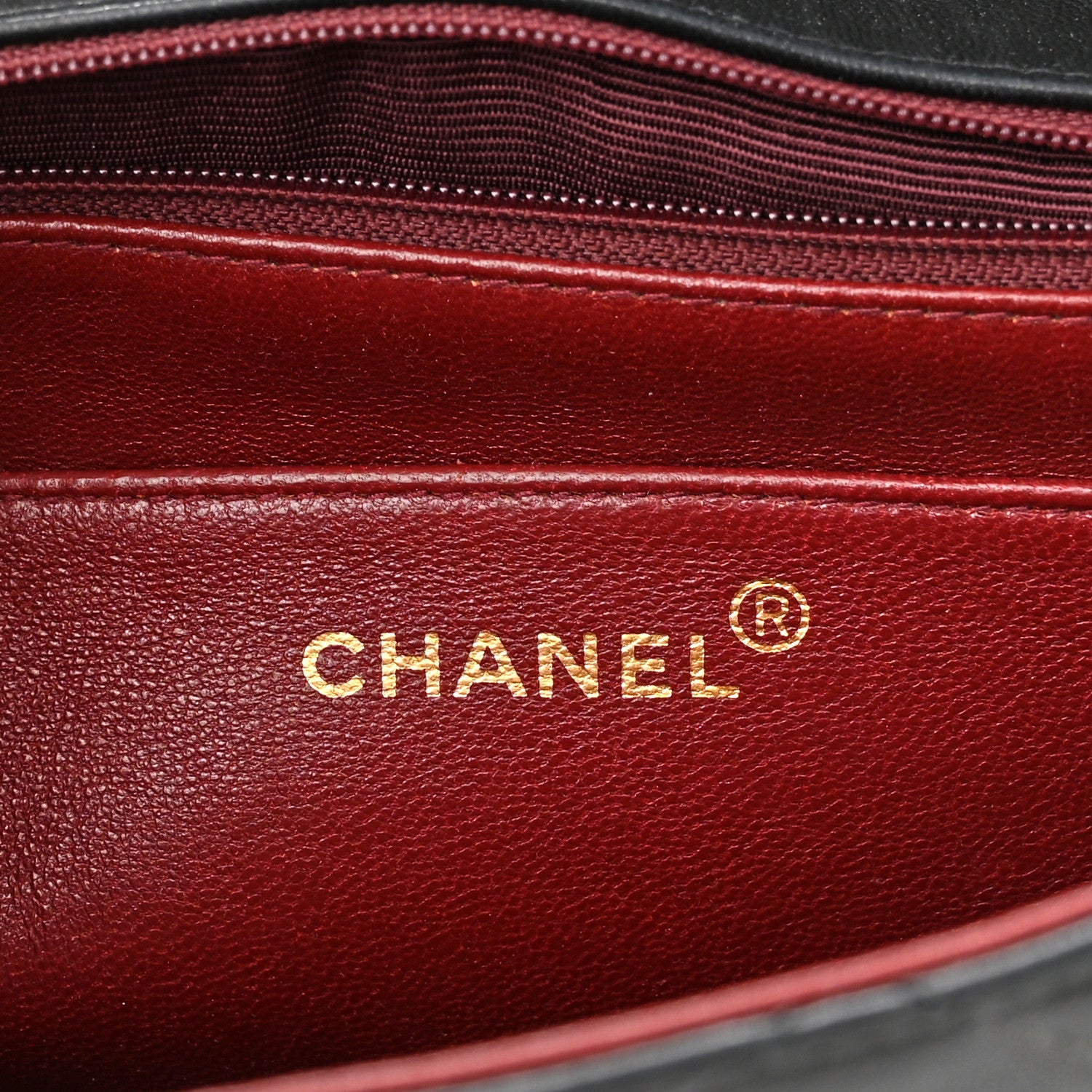 Chanel Lambskin Quilted Medium Single Flap Black 6 of 11