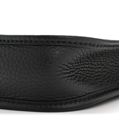 Hermes Taurillon Clemence Evelyne TPM Black 27 of 34