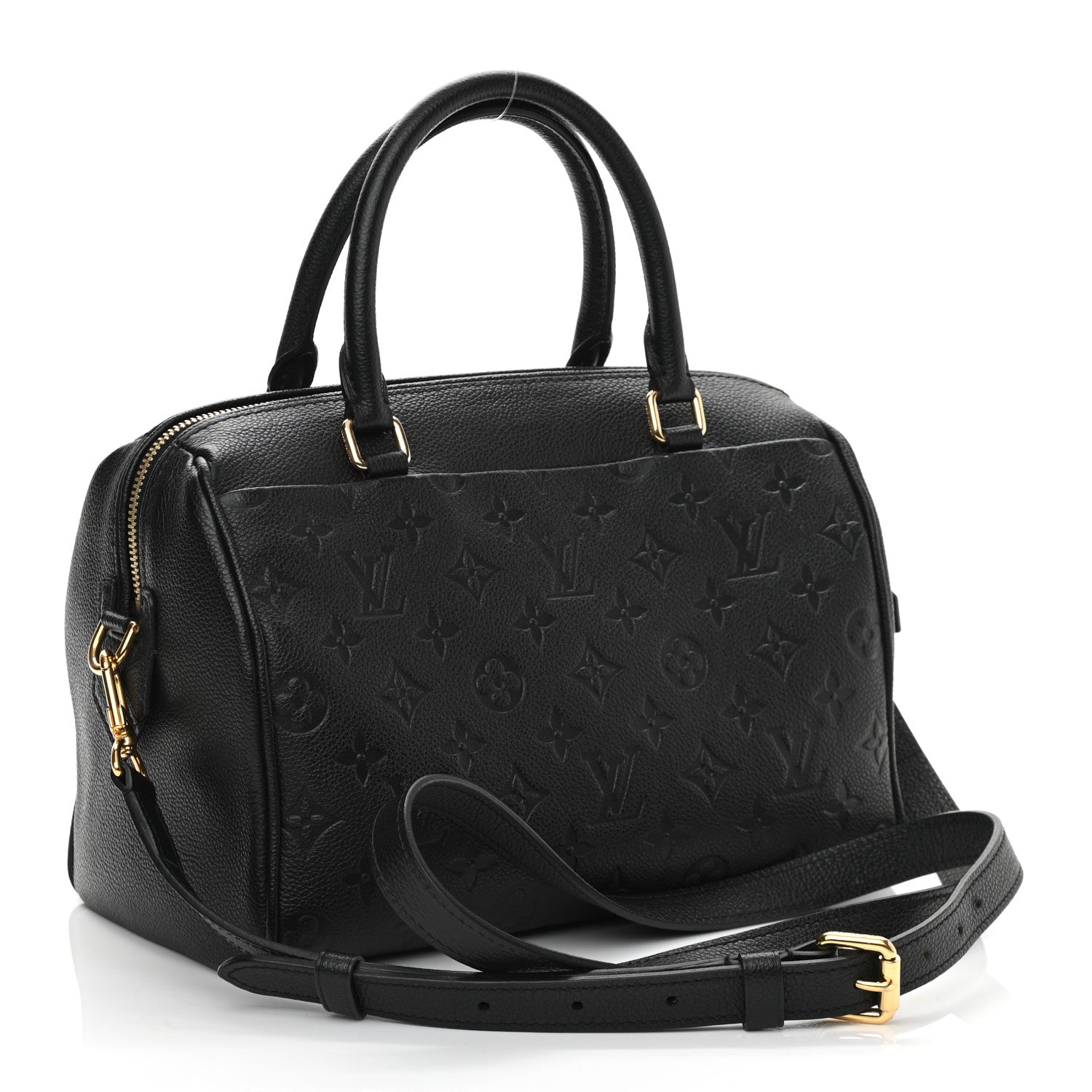 Louis Vuitton Empreinte Speedy Bandouliere 25 NM Black 3 of 10