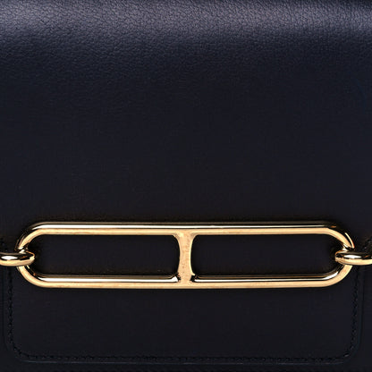 Hermes Evergrain Mini Sac Roulis Bleu Indigo 7 of 10