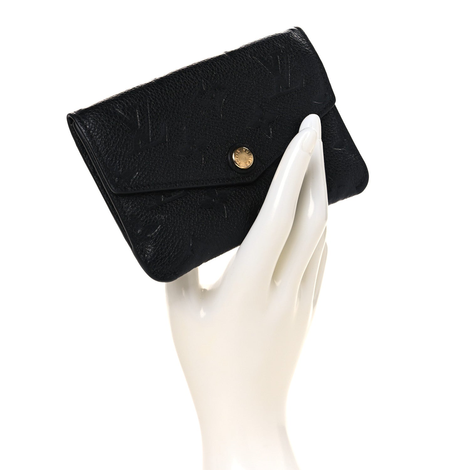 Louis Vuitton Empreinte Key Pouch Black 2 of 7