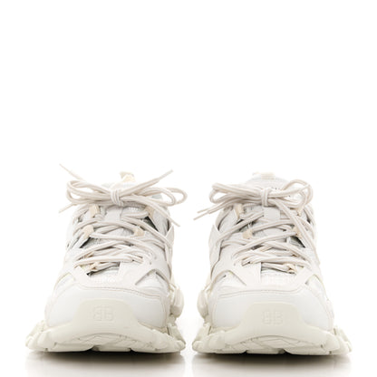 Balenciaga Rubber Mesh Fabric Monocolor Recycled Sole Womens Track Sneakers 38 White 2 of 9