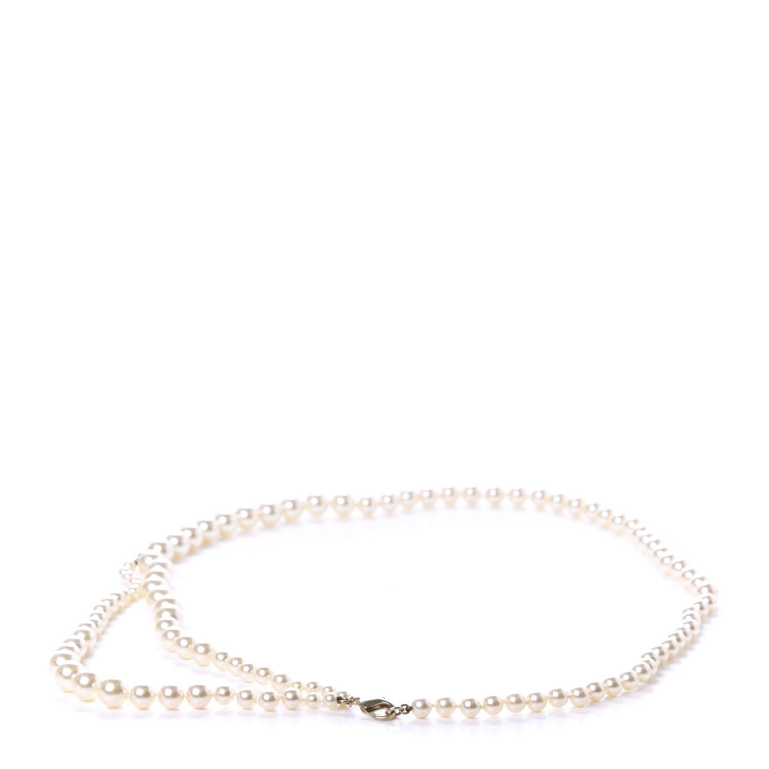 Chanel Pearl Belt Gold 2 of 3