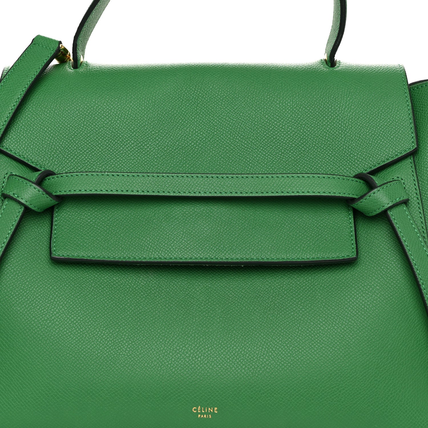 Celine Grained Calfskin Mini Belt Bag Mint 9 of 13