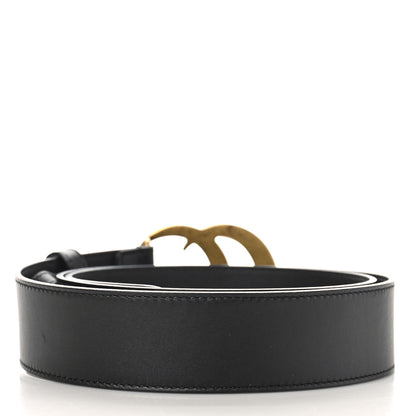 Gucci Calfskin Double G 40mm Belt 95 38 Black 2 of 8