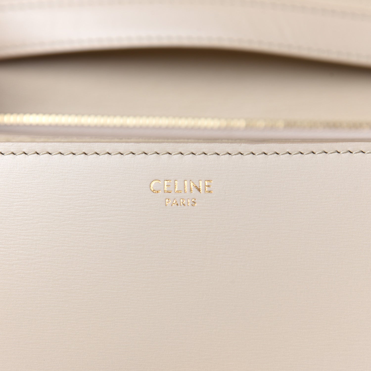Celine Box Calfskin Medium Classic Box Bag Linen 8 of 10