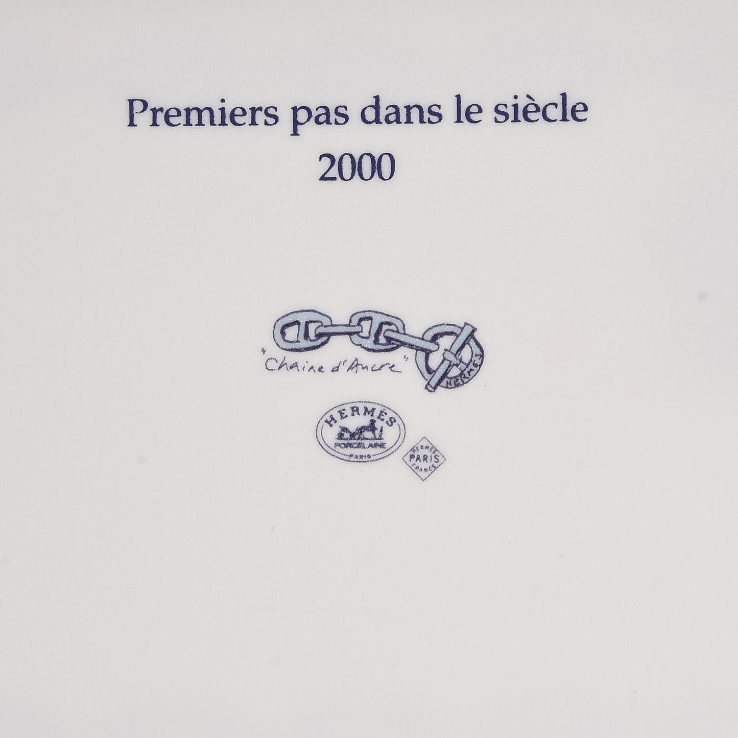 Porcelain Chaine d'Ancre Sushi Plate