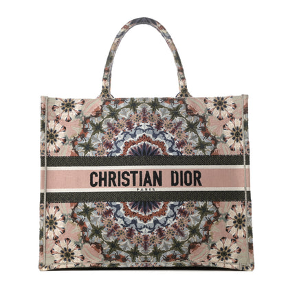 Christian Dior Canvas Embroidered KaleiDioroscopic Book Tote Multicolor 1 of 13