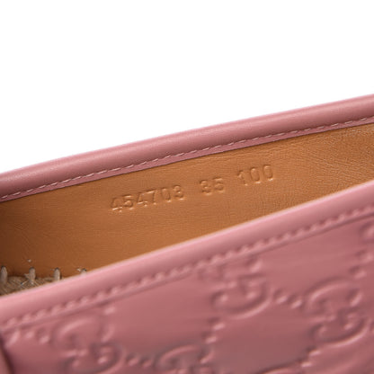 Gucci Guccissima Signature Espadrilles 35 Rose Baby Candy 7 of 8