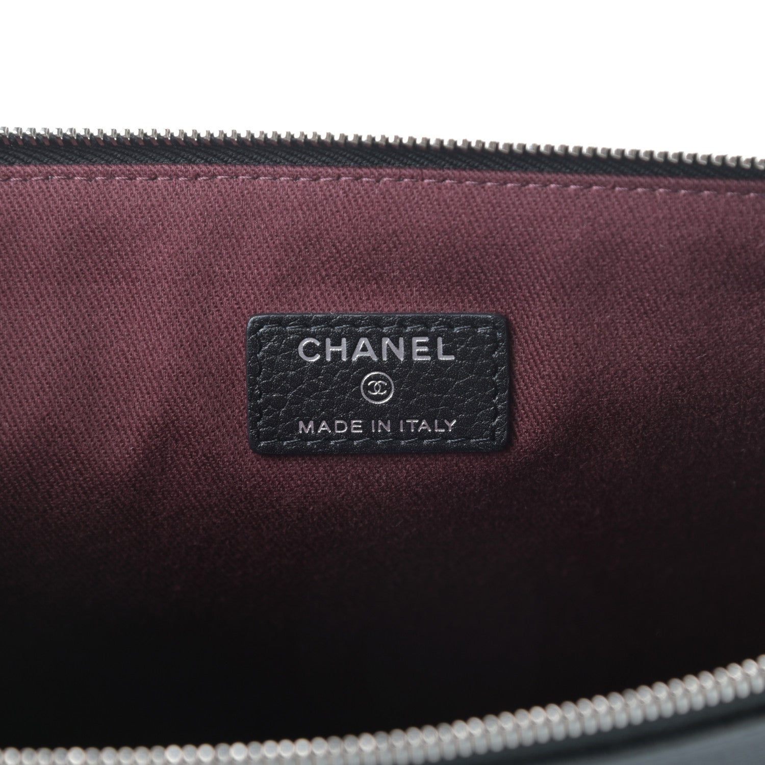 Chanel Grained Calfskin Large Neo Executive Cosmetic Case Black 6 of 7