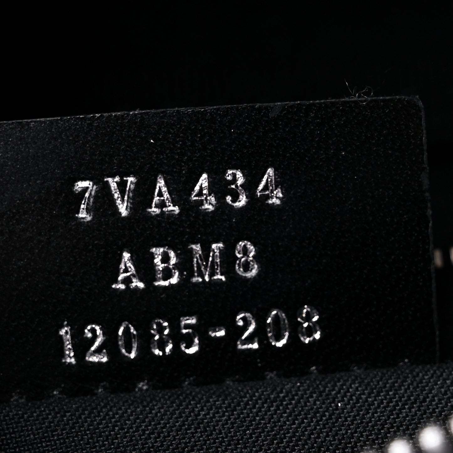 Nylon CamouFF Belt Bag Black Multicolor