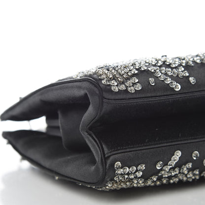 Judith Leiber Satin Fireworks Clutch Black 7 of 15
