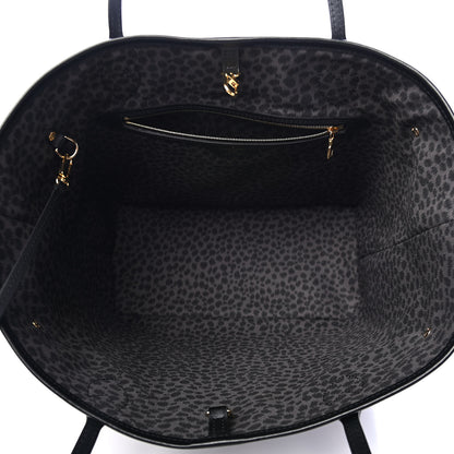 Louis Vuitton Monogram Giant Wild At Heart Neverfull MM Black 4 of 5