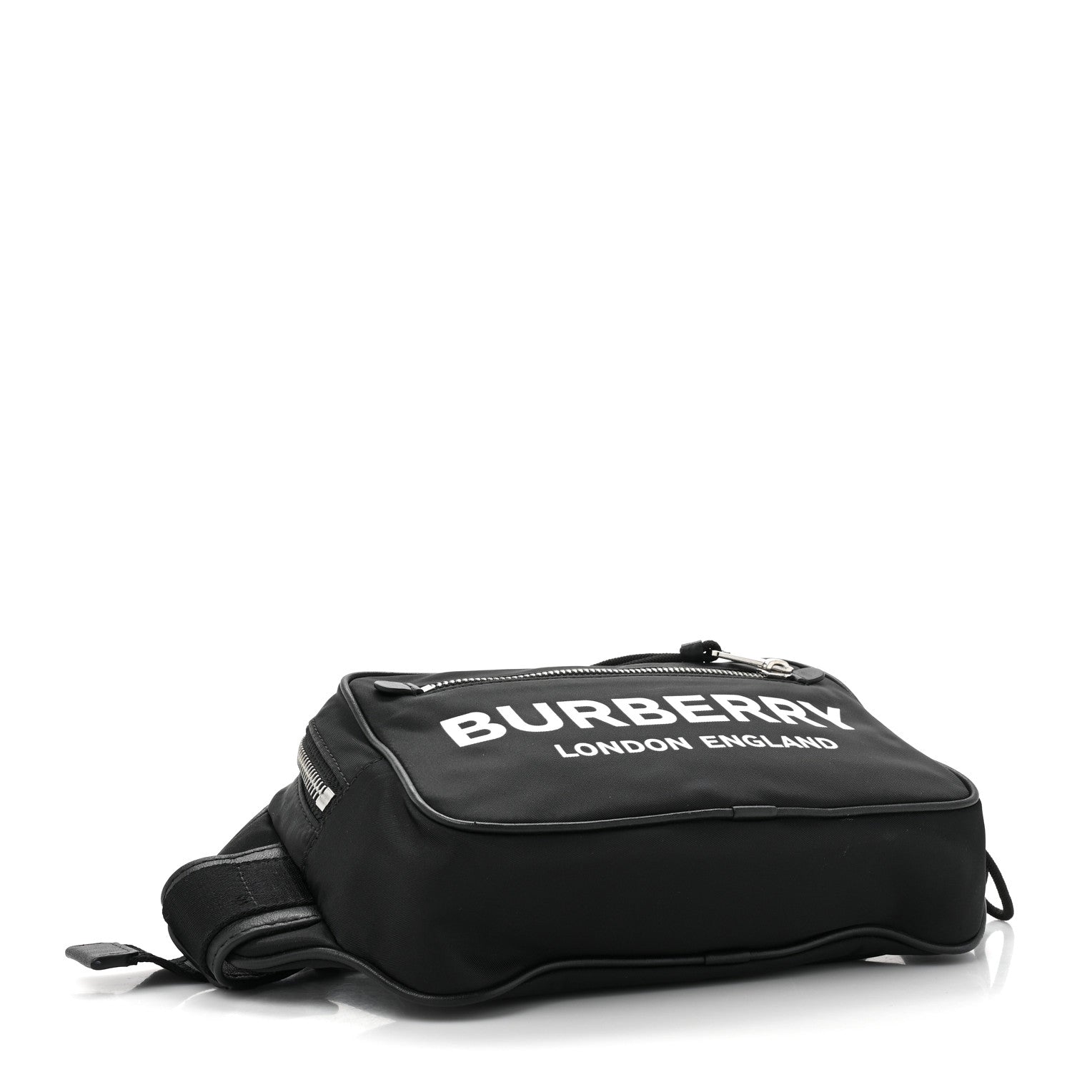 Burberry Econyl Logo Print Large Cannon Bum Bag Black 4 of 11