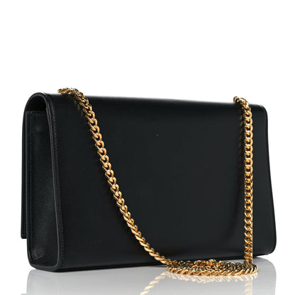 Saint Laurent Smooth Calfskin Medium Classic Monogram Kate Tassel Satchel Black 3 of 8