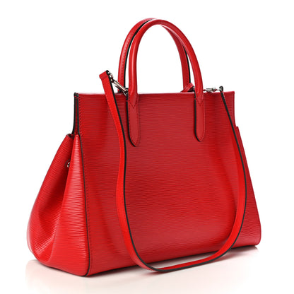 Louis Vuitton Epi Marly MM Coquelicot 2 of 8