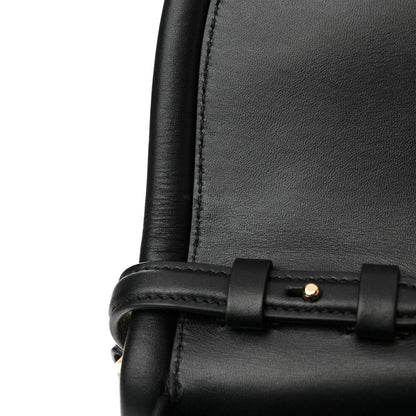 Salvatore Ferragamo Calfskin Aura Shoulder Bag Black 11 of 15