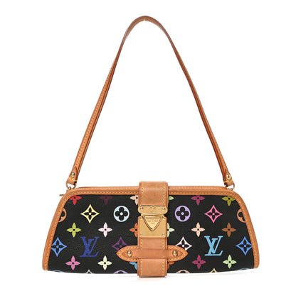 Louis Vuitton Monogram Multicolor Shirley Black 1 of 9