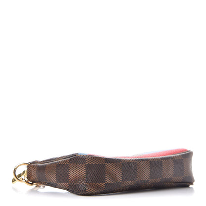 Louis Vuitton Damier Ebene 2016 Christmas Animation Mini Pochette Accessories 4 of 8